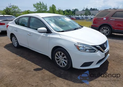 2018 Nissan Sentra Sv из США, поврежденный, VIN 3N1AB7AP8JL629886